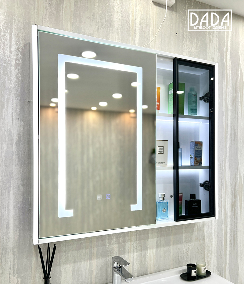 Tủ gương đèn LED DADA còn được thiết kế kích thước theo yêu cầu phù hợp