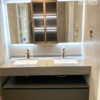 Tủ chậu lavabo thiết kế nhựa PVC mã G2067 kích thước 1500x550mm