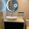 Tủ lavabo thiết kế Inox 304 mã A-1200 kích thước 1200*500 mm