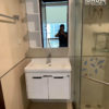 Tủ lavabo thiết kế inox 304 phong cách Tân Cổ Điển cho phòng tắm nhỏ
